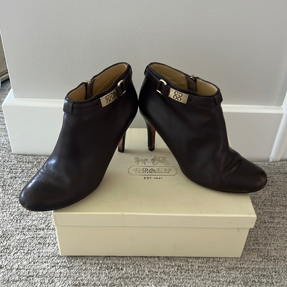 Coach Ankle Boots size 8